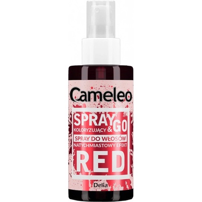 Delia Cameleo Spray & Go přeliv na vlasy Červený 150 ml