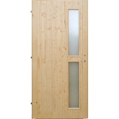 Hrdinka Palubkové dvere Vertikal - zámok 80 cm Pravé