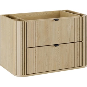 Comad ovalia cremona 82-80-46-2s - Шкаф под мивка за баня ovalia дъб (cm0068)