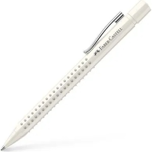 Faber-Castell Химикалка, 0, 5 мм, с бутон, бял корпус, FABER-CASTELLG "Grip 2010-M", синя 243908 (243908)