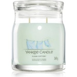 Yankee Candle Clean Cotton ароматна свещ Signature 368 гр