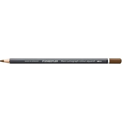 Staedtler Mars Lumograph akvarelová farebná šesťhranná ceruzka 104 tmavohnedá 104 79