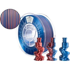 Spectrum 81412 3D нишка, PLA Magic Silk, 1, 75 мм, 1000 г, Многоцветен (Огън и лед) (81412)