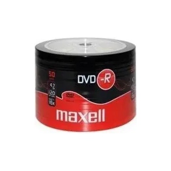 Image 1 of Maxell Дискове DVD-R MAXELL, 4, 7 GB, 16x, 50 бр (ML-DDVD-R4.7-50-SH)