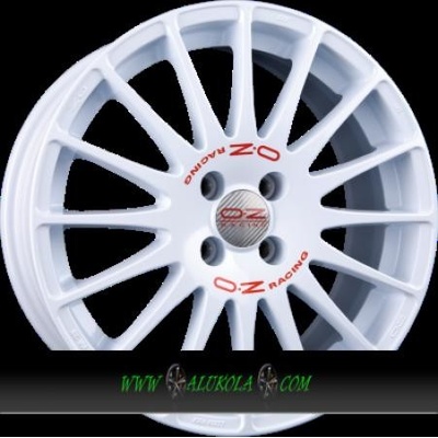 OZ SUPERTURISMO WRC 7x16 4x114,3 ET42 race white