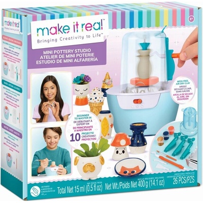 Sada na keramiku Make It Real – hrnčířství, plast, od 8 let+
