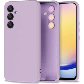 GKK Силиконов Калъф за SAMSUNG A25, Icon Soft Case, Лилав (5906203690275)