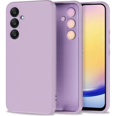Tech-Protect Силиконов Калъф за Samsung A25, Tech-Protect Icon Soft Case, Лилав (5906203690275)