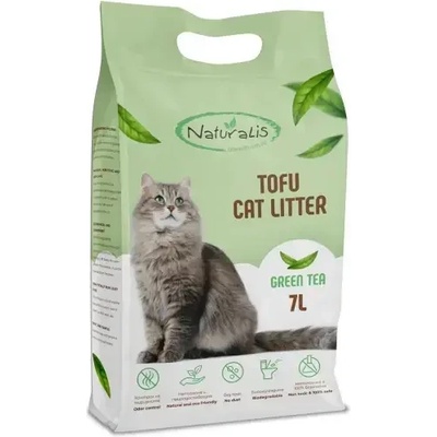 Naturalis Tofu Cat Litter 7l Green Tea- 100% натурална котешка тоалетна със зелен чай