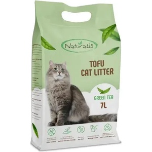 Naturalis Tofu Cat Litter 7 L Green Tea- 100% натурална котешка тоалетна със зелен чай