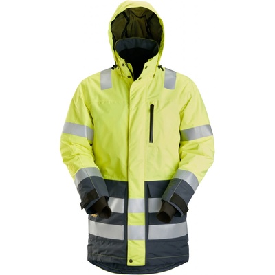 Snickers Workwear Ľahká reflexná bunda trieda 3 žltá