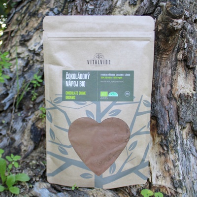 Vitalvibe Čokoládový nápoj BIO prášek, 250 g
