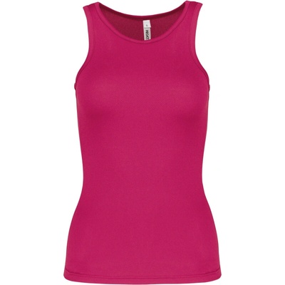 Kariban Tílko PA442 sportovní bez rukávu dámské COT20P44231000-fuchsia Fuchsia