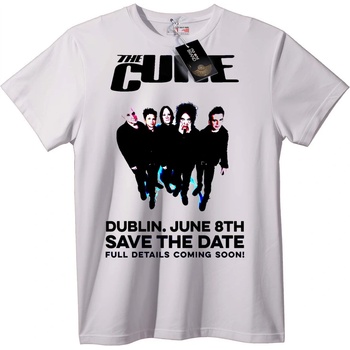 NOONEBRAND Тениска The Cure Дъблин 8-ми юни - 7XL, White