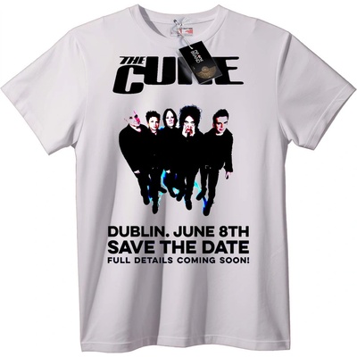 NOONEBRAND Тениска The Cure Дъблин 8-ми юни - 7XL, White