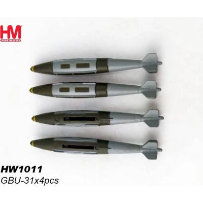 Hobby Master 4-Piece GBU-31 JDAM Bomb Set 1:72