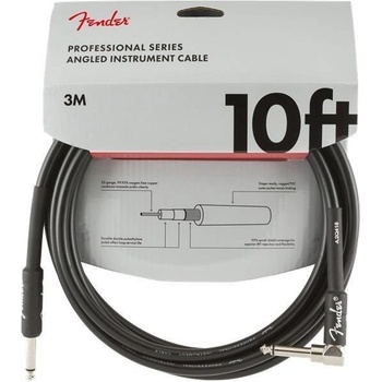 Fender Professional Series Instrument Cable S/A 3 m