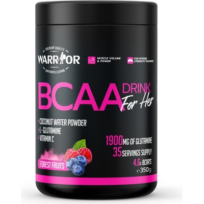 Warrior BCAA for Her Forest Fruits 350 g