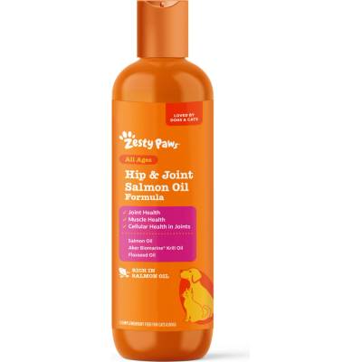 Zesty Paws Hip & Joint lososový olej - 250 ml