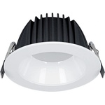 ELMARK LED луна ELMARK 92FLD2540/WH, 25W, 230V, 2250lm, 4000K, защита (IP44), бяло/черна (92FLD2540/WH)
