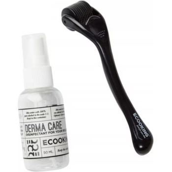 Ecooking Derma Roller Черен Еластичност и твърдост Масажен ролер за лице