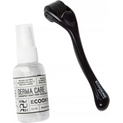 Ecooking Derma Roller Черен Еластичност и твърдост Масажен ролер за лице