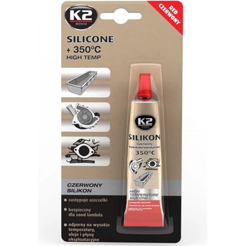 K2 Silikon pro utěsnění částí motoru 21g červený