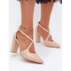 Step in style Дамски дебел ток модел 229738 Step in style