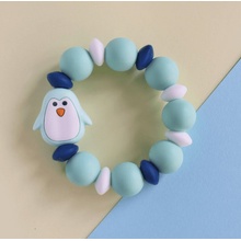 Mimijo silikónové tučniak mátová