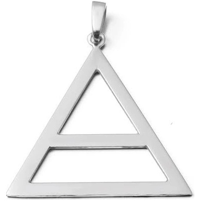 Zlatnictví Zlatíčko Stříbrný přívěsek triad 02.00003