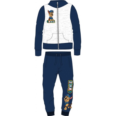 Paw Patrol Tlapková patrola Licencia Chlapčenská tepláková súprava Paw Patrol 52122219 sivý melír tmavo modrá