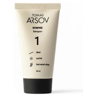 Tomas Arsov BONFIRE Repair Shampoo for Damaged Hair 50 ml