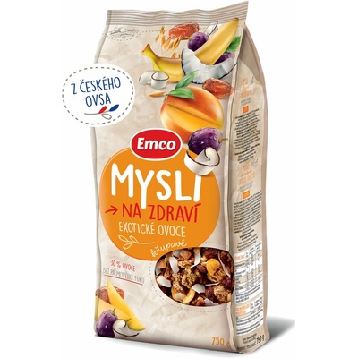 Emco Mysli chrumkavé – exotické ovocie 750 g