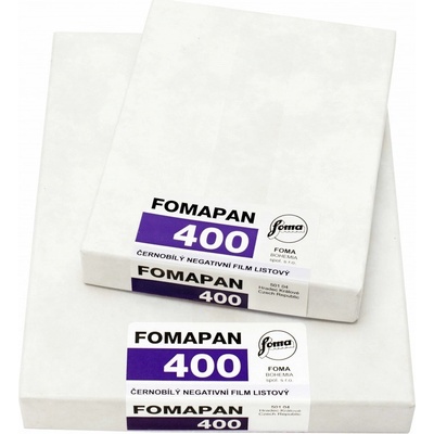 FOMAPAN 400 10,2x12,7 cm (4x5")/25 ks