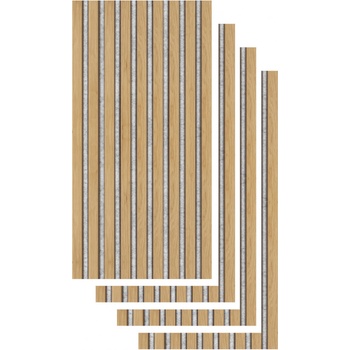Windu Akustický panel, dekor Dub 800 x 400 mm, 4ks