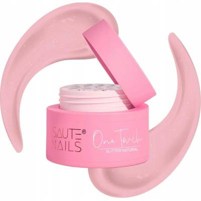 Saute Nails Gel One Touch Glitter Natural 30 g