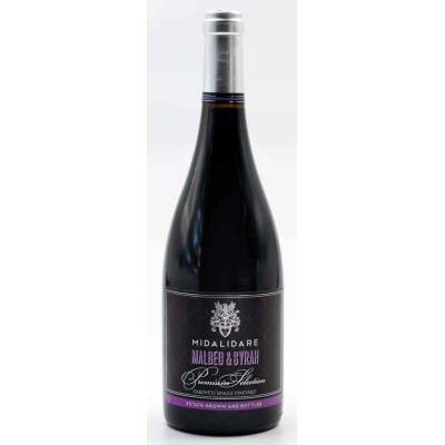 Midalidare Estate Premium Selection Malbec x Syrah červená 2023 14,5% 0,75 l (holá láhev)