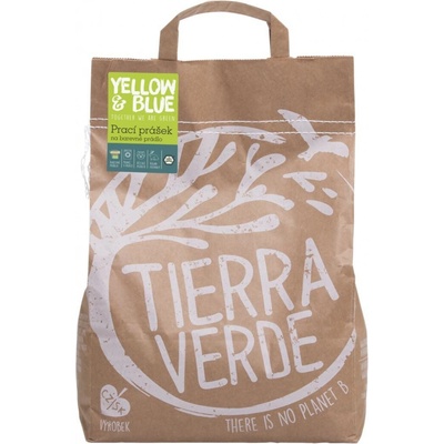 TIERRA VERDE Prací prášek na barevné prádlo pap. taška 5 kg