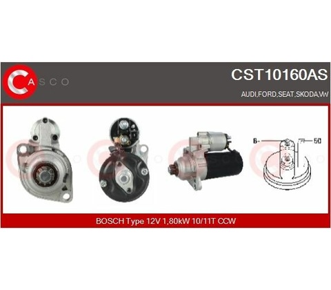 Startér CASCO CST10160AS