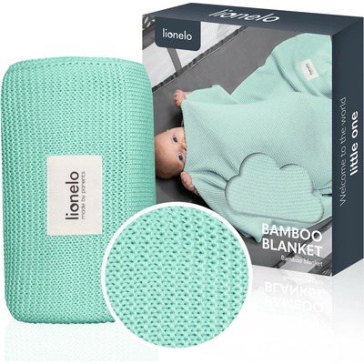 Lionelo Bambusová deka Green Mint