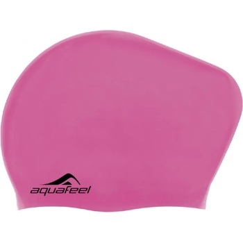 Image 1 of Aquafeel плувна шапка aquafeel long hair cap розов