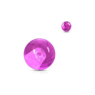 Šperky4U náhradní kulička fialová ND001A-1606