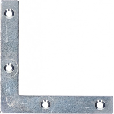 rohovník 75x75x12mm, 2,0mm pozink, počet 4mm dier-4ks