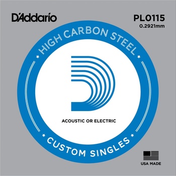 D'Addario PL 0115 Единична струна за китара (PL0115)