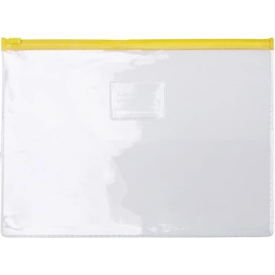 Optima Папка OPTIMA 385 x 285 mm с цип прозрачна 20366 (20366)