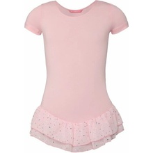 Trikot Papillon leotard short sleeves růžová