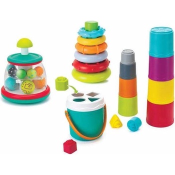 Infantino Sada 3v1 Stack Sort & Spin