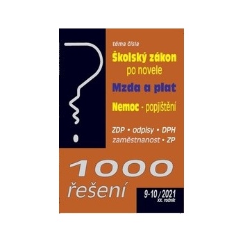 1000 řešení 9-10/2021
