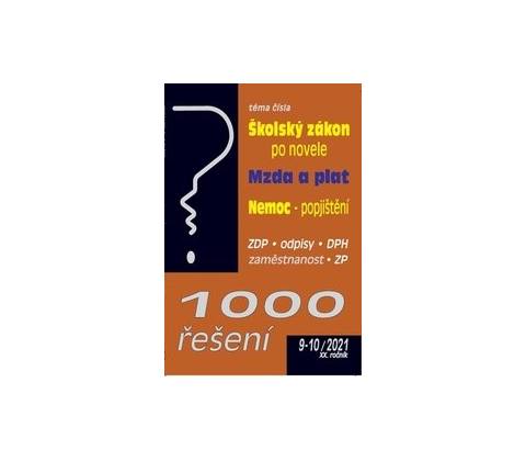 1000 řešení 9-10/2021