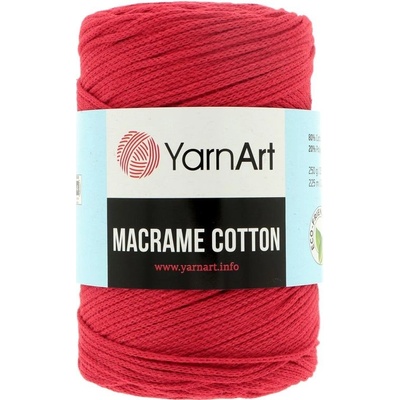YarnArt Macrame Cotton 773 červená